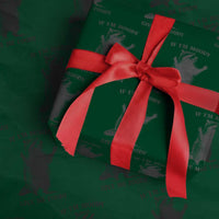 Raccoon Meme Wrapping Paper Roll If I'm Moody Give Me Foody Feral Gag Gift - Wonder Print Shop