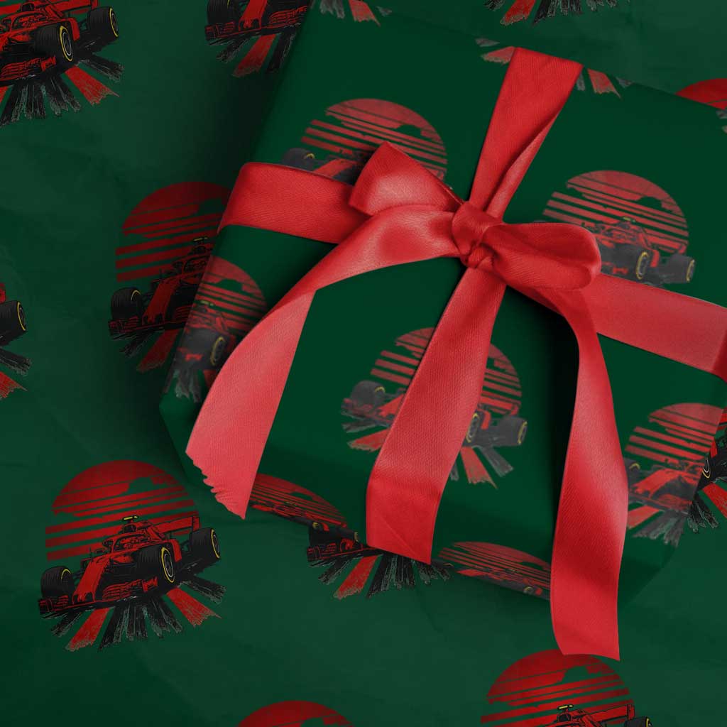 Racing Car Red Speed Motorsport Wrapping Paper Roll - Wonder Print Shop