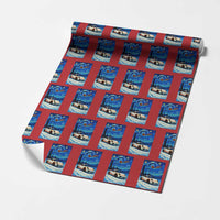 Racing Sports Car Wrapping Paper Roll Porsche 911 Starry Night Racing Silhouette - Wonder Print Shop