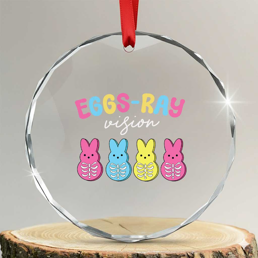Radiology Easter Crystal Glass Ornament Eggs Ray Vision Xray Tech - Wonder Print Shop