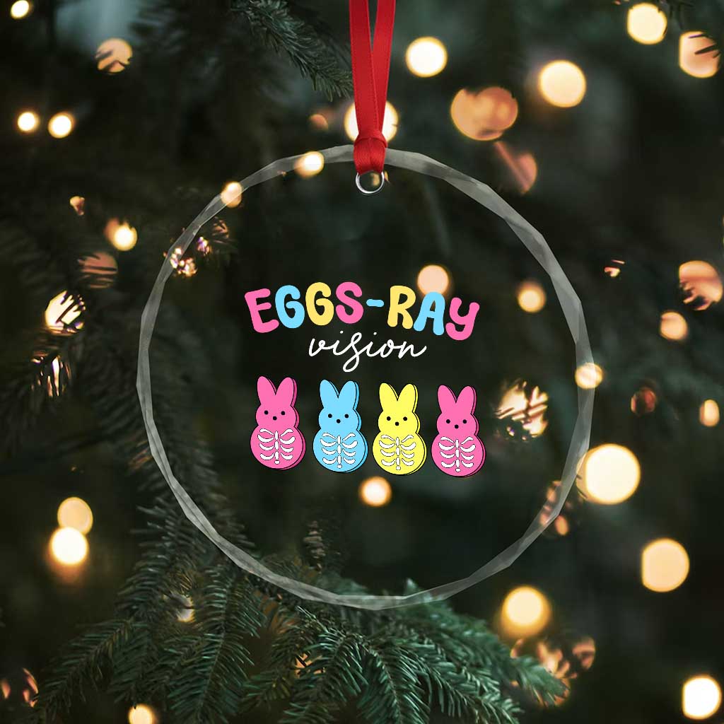 Radiology Easter Crystal Glass Ornament Eggs Ray Vision Xray Tech - Wonder Print Shop