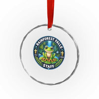 Rainforest Falls Staff Crystal Glass Ornament VBS 2026 Director Teacher