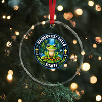 Rainforest Falls Staff Crystal Glass Ornament VBS 2026 Director Teacher
