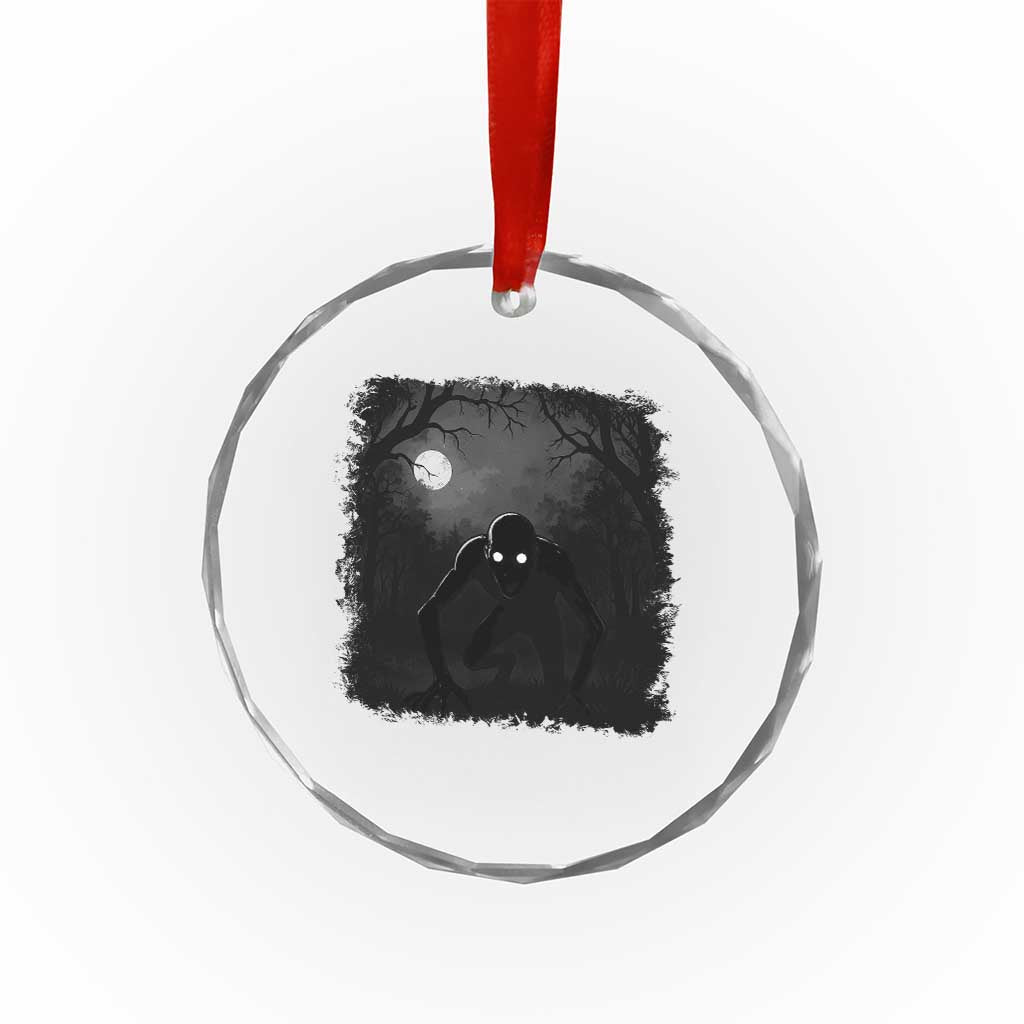 Rake Creepypasta Crystal Glass Ornament Creepy Cryptid Series Cryptozoology Gift Halloween TS10