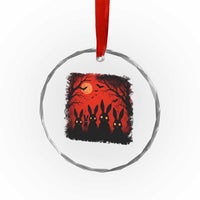 Rake Creepypasta Crystal Glass Ornament Creepy Cryptid Series Horror Goth Alt Alternative Art TS10