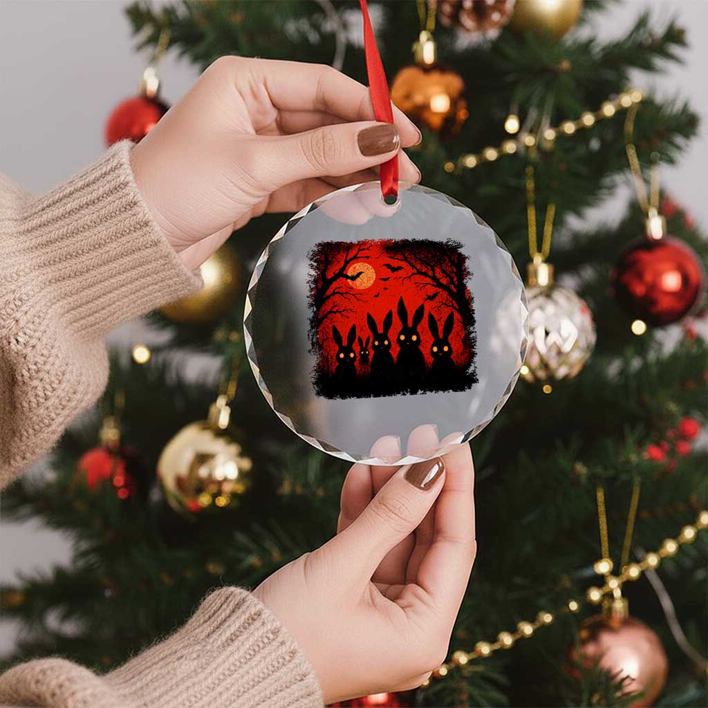 Rake Creepypasta Crystal Glass Ornament Creepy Cryptid Series Horror Goth Alt Alternative Art TS10