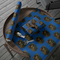 Rasta Reggae Lion Smoking Weed Wrapping Paper Roll Jamaican Reggae Music and Weed Lovers - Wonder Print Shop