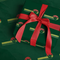 Rasta Reggae Shaka Hand Wrapping Paper Roll Retro Vintage Jamaica Flag Rasta Hawaii Shaka Sign - Wonder Print Shop
