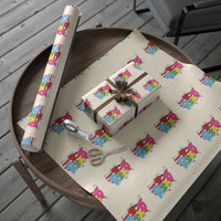 Read Lover America Map Wrapping Paper Roll National Reading Month Bookish Book Lovers - Wonder Print Shop