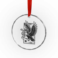 Rebel Loon Takes Down The Snake Crystal Glass Ornament Support MN Anti Ice Movement