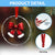 Red Coquette Bow Santa Retro Xmas Vibe Crystal Glass Ornament - Wonder Print Shop