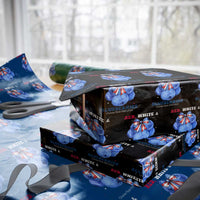 Red White and Blueberries Wrapping Paper Roll Charlie Kirk Tribute 1993 2025 Memorial - Wonder Print Shop