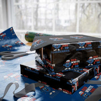 Red White and Blueberries Wrapping Paper Roll Patriotic Fruit Cartoon Graphic - Wonder Print Shop