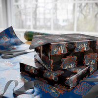 Red White Blue Feminist Pride Wrapping Paper Roll Girls Will Be Girls