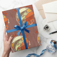 Reel Cool Dad Wrapping Paper Roll Funny Fathers Day Fishing Lover Fisherman