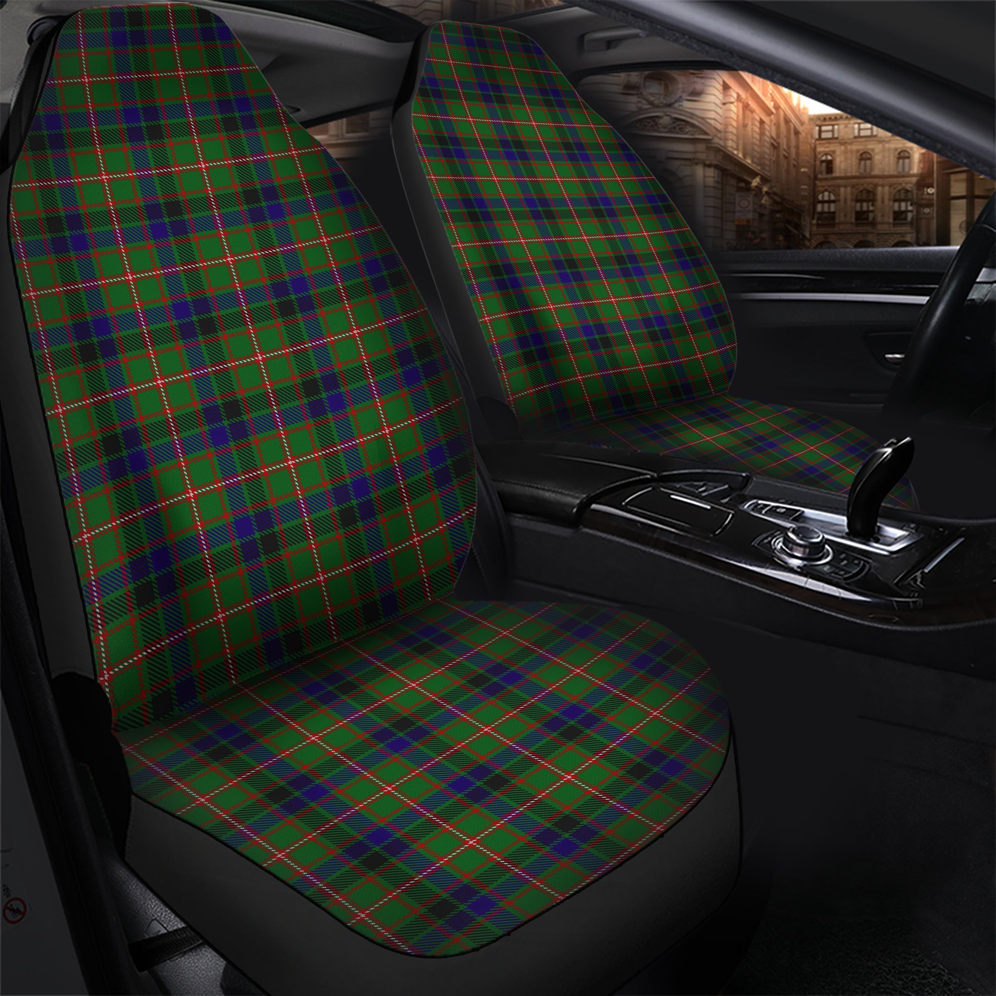 scottish-reid-green-clan-tartan-car-seat-cover