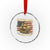 Rejecting Kings Since 1776 Crystal Glass Ornament Historic Ship Sailboat Distressed American Flag - Wonder Print Shop