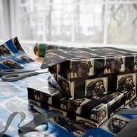 Religious Black Jesus With Crown Of Thorns Wrapping Paper Roll