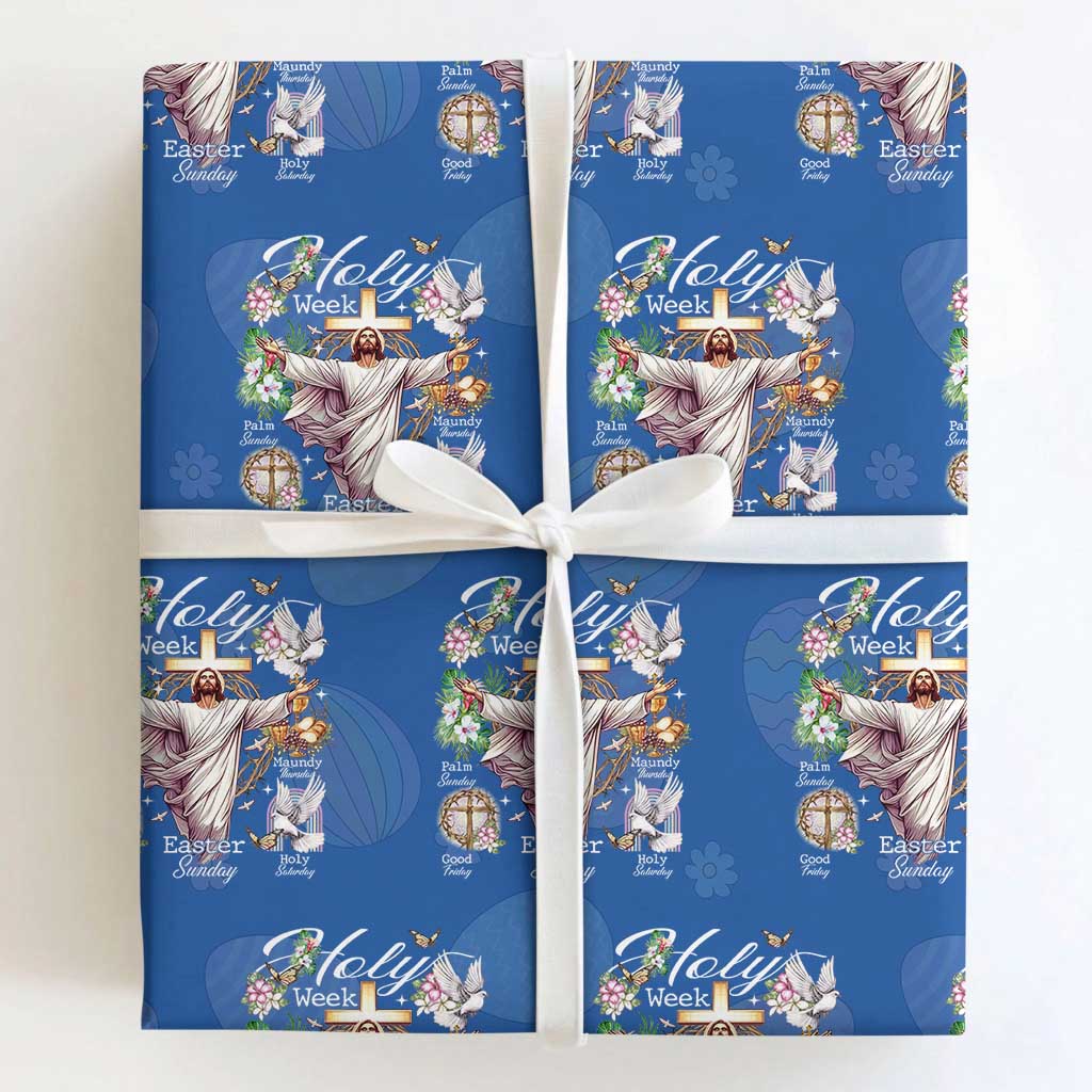 Religious Christian Easter Holy Week Christ Jesus Wrapping Paper Roll