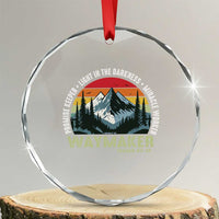 Religious Christian Waymaker Crystal Glass Ornament Promise Keeper Light In The Darkness Miracle Worker - Wonder Print Shop