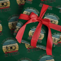 Religious Jesus Wrapping Paper Roll A Lot Can Happen In 3 Days Christian Retro