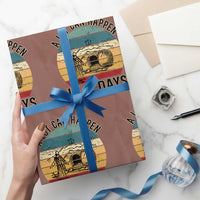 Religious Jesus Wrapping Paper Roll A Lot Can Happen In 3 Days Christian Retro