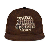 Remembering Tuskegee Airmen Snapback Cap Heroes of the 332nd Squadron Retro Style - Wonder Print Shop