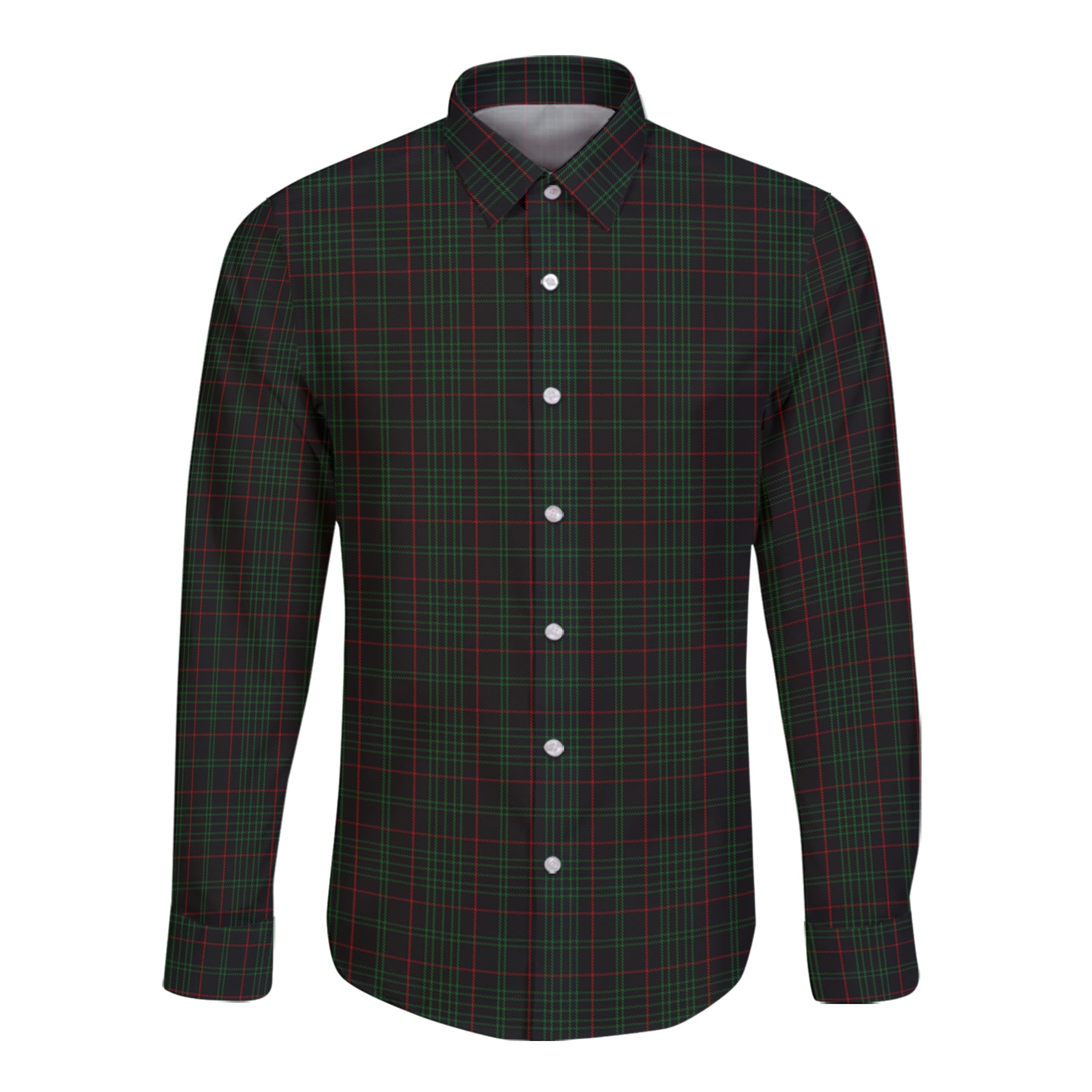 Renwick Tartan Long Sleeve Button Up Shirt K23