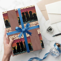 Rescued Is My Favorite Breed Wrapping Paper Roll Adopt A Shelter Pet Cat Dog Adoption Animal Rescue - Wonder Print Shop