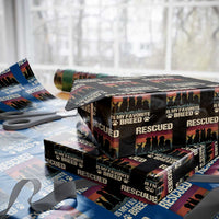 Rescued Is My Favorite Breed Wrapping Paper Roll Adopt A Shelter Pet Cat Dog Adoption Animal Rescue - Wonder Print Shop