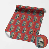 Resist Frog Meme Wrapping Paper Roll Portland Vintage Aesthetic Gift - Wonder Print Shop