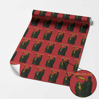 Resist Frog Political Poste Wrapping Paper Roll Free Portland Vintage Protest Graphic - Wonder Print Shop