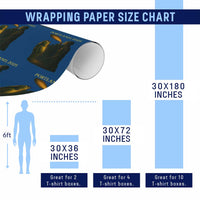 Resist Frog Political Poste Wrapping Paper Roll Free Portland Vintage Protest Graphic - Wonder Print Shop