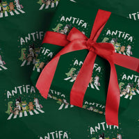 Resist Frog Protest Wrapping Paper Roll Antifa Inflatable Costume Portland Frog Political Satire - Wonder Print Shop