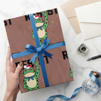 Resist Frog Wrapping Paper Roll Funny Portland Protest ICE Activist Meme - Wonder Print Shop