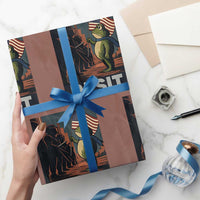 Resist Frog Wrapping Paper Roll Portland Frog Activist America Political 2025 - Wonder Print Shop