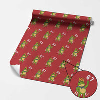 Resist Frog Wrapping Paper Roll Super American 67 Six Seven Meme - Wonder Print Shop