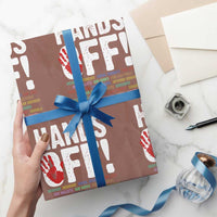 Resist Hands Off Wrapping Paper Roll Protect USA American We The People - Wonder Print Shop