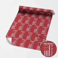 Resist Hands Off Wrapping Paper Roll Vintage American Betsy Ross Flag We The People - Wonder Print Shop