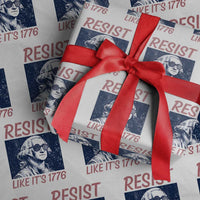 Resist Like its 1776 Wrapping Paper Roll America 4th of July 250 Years Freedom