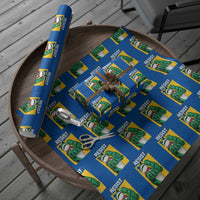 Resist Rosie Frog Wrapping Paper Roll Protest Parody Feminist Retro Poster - Wonder Print Shop