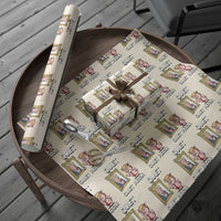 Resistance Movement Quiet Quiet Piggy Wrapping Paper Roll Funny Pig Political - Wonder Print Shop