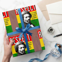 Respect Frederick Douglass Wrapping Paper Roll It Is Easier To Build Strong Children Empowerment - Wonder Print Shop