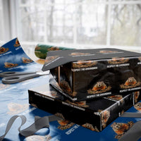 Respect The Groundhog Wrapping Paper Roll Funny Woodchuck - Wonder Print Shop