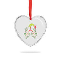 Respiratory Therapy Lung Xmas Therapist Heart Crystal Glass Ornament - Wonder Print Shop