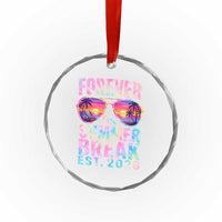 Retired Teacher Crystal Glass Ornament Forever On Summer Break Retirement 2026