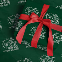 Retired Teacher Wrapping Paper Roll Schools Out Forever Retirement Teacher Gift