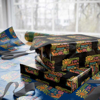 Retired Teacher Gift Wrapping Paper Roll Forever On Summer Break Retirement 2026 Vintage Flower Graphic