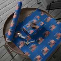 Retirement 2026 Wrapping Paper Roll Vintage Retired Not My Problem Anymore American Flag