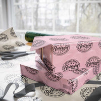 Retirement 2026 Wrapping Paper Roll Funny Officially Retired Not My Problem Anymore - Wonder Print Shop